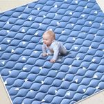 Baby Play Mat 71" X 59", Baby Crawling Mat, Non-Slip Portable Baby Floor Mat for Play & Tummy Time, Extra Large Activity for Babies, Toddlers, Infants, Premium Foam Playmat