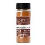 Sorich Organics - 50 Gm - Ceylon Cinnamon Powder - Organic Ceylon Sticks Grounded - SriLankan Dalchini Powder for Cooking, Tea & Baking