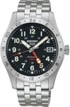 Seiko Stainless Steel 5 Sports Field Deploy Automatic Analogue Watch for Men-Ssk023K1, Silver