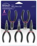 Apollo Precision Tools DT1930P Mini Pliers Set, 5-Piece