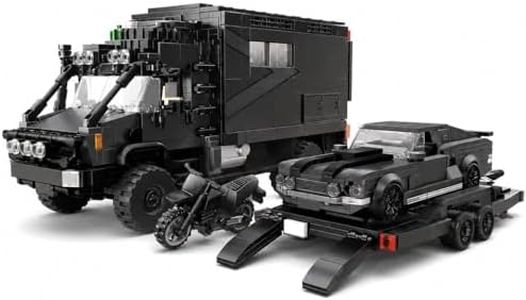 MONKEYOYO RV Camper Building Set for Adults, 2092-Piece Motorhome Model Kit with Car Trailer, Sports Car and Motorcycle, Detailed RV Building Blocks Collectible Vehicle Display Model, Ages 14+
