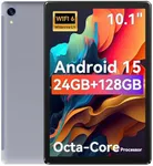 Tablet,10.1" Android Tablet with Octa-core Processor 10GB RAM 128GB ROM HD IPS Touchscreen 8H Battery, Wi-Fi 6, BT 5.0, Dual Camera, Google Tablets 2024
