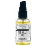 Taconic Shave Premium All Natural Pre-Shave Oil (2 Oz.) - Unscented - Made In The USA