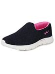 Campus Women's Zoe Plus Navy/Pink Walking Shoes - 5UK/India 10G-149