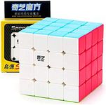 CuberSpeed QiYi Qiyuan S 4x4 Stickerless Bright Magic Cube MoFangGe MFG Qiyuan S Color 4X4X4 Speed Cube