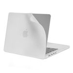 MOSISO Compatible with MacBook Pro 14 inch Case 2024 2023 2022 2021 Release M3 A2918 A2992 M2 A2779 M1 A2442, Shockproof Anti-Fingerprint Scratch Resistant PP Matte Protective Soft Cover, Translucent