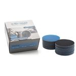 Glass Polish 3 inch (75mm) 500 Grit Pack of 20 Sanding Discs for Rotary Polisher - Foam Backed Silicon Carbide Abrasive P500