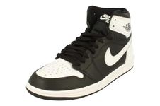 NIKE Air Jordan 1 Retro High OG Mens Basketball Trainers DZ5485 Sneakers Shoes (UK 8 US 9 EU 42.5, Black White 010)