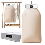 BLIMSY Vertical Storage Clothes Dryer, 9-12 Pieces Capacity, Disinfection & Sterilization, Washable Fabric Cover|Electric Cloth Dryer for Home,School Uniform, Travel,Camping,Home, Rainy Season