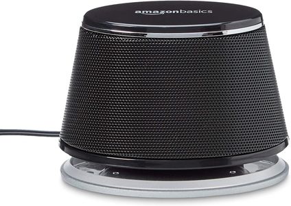 Amazon Basics Stereo PC Speakers – Compact Desktop Audio