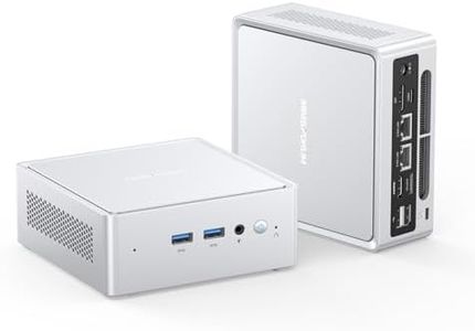 MINISFORUM NAB8 Plus Mini PC, Intel Core i7-12800H (14C/20T, up to 4.8GHz), 32GB DDR4 1TB M.2 SSD, HDMI/DP /USB4,2.5 Inch HDD/SSD Slot,USB-A x 4,2x2.5G LAN/Wi-Fi6E / BT5.3,Oculink Support