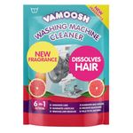 Vamoosh 6-in-1 Washing Machine Cleaner, Pink Grapefruit Scent. Dissolves Hair, Eliminates Bad Odours, Removes Limescale, Deep Clean, Leaves Smelling Fresh, Antibacterial, Descales. 1 Sachet, 1 Wash