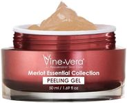 Vine Vera Merlot Peeling Gel - Face Scrub Peel to Gently Exfoliate Skin - Vine Vera Products for All Skin Types - Resveratrol Skin Care Products from the Vine Vera Collection - 50 Ml / 1.69 Fl Oz.