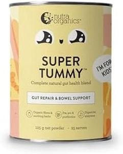 Nutra Organics Super Tummy Gut Repair & Bowel Support 125g | Gut Health Blend for Kids | Supports Digestive Health & Immunity (25 Serves)