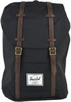 Herschel Retreat Backpack, Black/Chicory Coffee, One Size, Herschel Retreat Backpack