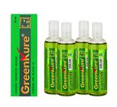 GreenKure Pain Relief Ayurvedic Oil (50 ml - Combo Pack of 4 bottles)