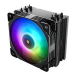 Vetroo V5 CPU Air Cooler w/ 5 Heat Pipes 120mm PWM Processor 150W TDP Cooler for Intel LGA 1700/1200/115X AMD Ryzen AM4 Universal Socket w/Addressable RGB Lights Sync