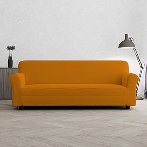 Italian Bed Linen Più Bello Sofa Cover Orange 3 Seats