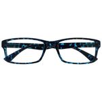 The Reading Glasses Company Blue Tortoiseshell Readers Designer Style Mens Womens UVR092BL +1.50