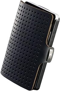I-CLIP Original Mini Wallet avec Pince à Billets - Portefeuille Fin - Porte-Monnaie en Cuir - Portefeuille Premium - Porte-Cartes - AdvantageR Noir