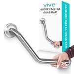 Vive Angled Shower Grab Bar - 16in 