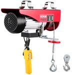 VEVOR Electric Hoist Lift 1320LBS 600KG Overhead Electric Hoist 110V Electric Wire Hoist Remote Control Garage Auto Shop Overhead Lift (1320LBS)