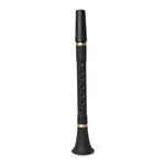 Juarez JRZCL50 Black Clarinet – 17-Key ABS B-Flat Clarinet with Mouthpiece, Reeds, Ligature, Carry Case & Cleaning Kit – Ideal for Students, Beginners & Band Learners