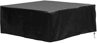 dDanke Waterproof 100% UV Resistant Outdoor Square Hot Tub Cover Spa Cover 220x220x85cm