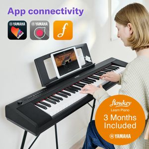 Yamaha NP-15 Digital Keyboard – 61-Key Portable Piano