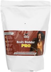Horse Weight Gain Supplement – Pennwoods Body Builder Pro, 49% Fat High Calorie Formula with Whey Protein, Builds Topline, Muscle & Condition, Ideal for Hard Keepers, 4 lb