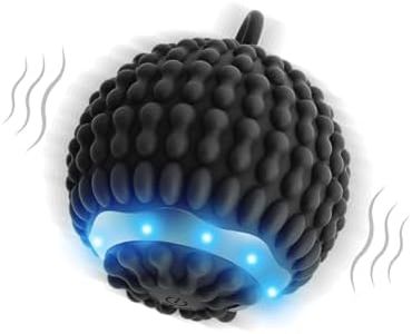 Epstur Rechargeable Vibration Therapy Ball for Hand Tremor & Parkinson's Support - Physical Therapy Massage Device to Reduce Stress, Arthritis Pain Relief, Elderly-Friendly Design for Home/Travel Use