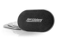 Super Sliders 4744095N Reusable XL Heavy Furniture Sliders for Carpet Quickly and Easily Move Any Item, Grey, 4 Count (Pack of 1)