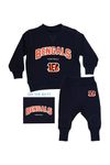 Gertex NFL Navy Baby Clothing Set (12-18 Months) - Cincinnati Bengals