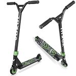 VOKUL S2 Pro Scooters for Kids Age 6-12 | Colorful Stunt Scooter for Beginners Teens | Trick Scooter for BMX Freestyle Tricks (Green)