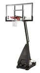 Spalding NBA Ultimate Hybrid Portable Basketball Hoop System - Acrylic Backboard