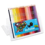 PRISMACOLOR Scholar Pencil, Art Pencils, Box of 48, Assorted Colours (92807)