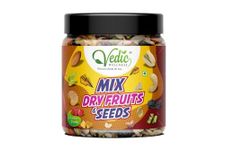‎VEDIC WELLNESS Healthy Mix Dry Fruits and Nuts | Healthy for Every Occasion Fresh and Healthy Dry Fruits Nuts (500g)