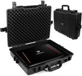 CASEMATIX Waterproof Laptop Hard Ca