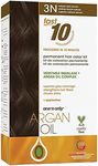 One n Only Argan Oil Fast 10 Permanent Hair Color Kit - 3N Natural Dark Brown Hair Color Unisex 1 Pc