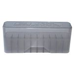 MTM MLD 20 Round Slip-Top Rifle Ammo Box (Clear Smoke)