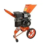 Forest Master FM6DDES Petrol Wood Chipper with Electric Start 6HP Self-Feeding - Lightweight and Well-Balanced - Chips up to 50mm (2 inches)