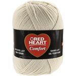 Red Heart E707D.3132 Comfort Yarn, Off White