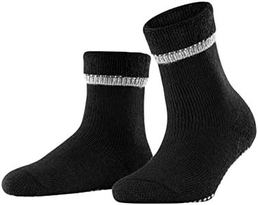 FALKE Women's Cuddle Pads Slipper Socks, Black (Black 3009), 8-10.5
