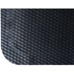 M+A Matting Black Nitrile PVC Foam Hog Heaven Anti-Fatigue Mat - 3'L x 2'W x 5/8 H