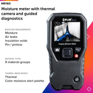 Flir MR160 Moisture Meter – Infrared Guided Measurement Tool