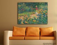 Tamatina Claud Monet Art Canvas Paintings. Famous Art Paintings for Home décor|Size - 13X11 Inches