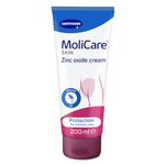 MoliCare Skin Zinc Oxide Cream, 21% zinc oxide for anti-inflammatory effect, protection for skin stressed by incontinence, 200ml