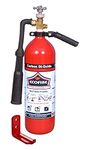 Eco Fire CO2 Type Fire Extinguisher (2kg, Red and Black) Pack of 2