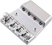 LYWS 4-String Electric Bass Bridge Tailpiece Zinc alloy for Rickenbacker Style Bass