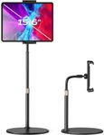 LISEN Tablet Stand and Holder Adjustable, Tablet Holder for Desk, Thick Case Friendly iPad Holder Stand Compatible with(4.7"-13") iPad Pro 12.9,10.9,10.2, Air Mini 4 3 2, Fire, Tab, Nexus, Kindle